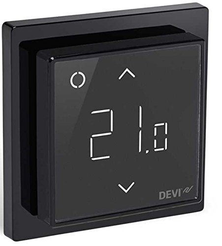 Devireg Smart – Thermostat für Fußbodenheizung mit WLAN, schwarz, 230.00V von DEVI