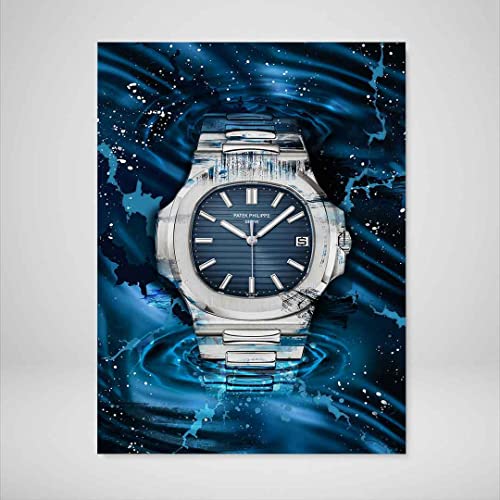 DEVICI Wandbilder – Patek Philippe Nautilus Perception – Wandbilder Wohnzimmer, Büro, Bilder Leinwand, Poster & Kunstdrucke, Wanddekoration Wohnzimmer von DEVICI