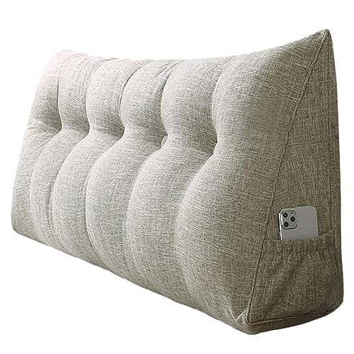 DEVINK Rückenkissen, am Bett, Sofa und Lesen als Rückenlehne(100x50x20cm,Green) von DEVINK