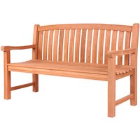 DEVRIES Bank, Holz, 3-Sitzer, BxHxT: 150 x 94 x 57 cm - braun von DEVRIES