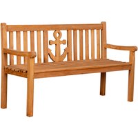 DEVRIES Bank, Teak, 3-Sitzer, BxHxT: 150 x 89 x 60 cm - braun von DEVRIES
