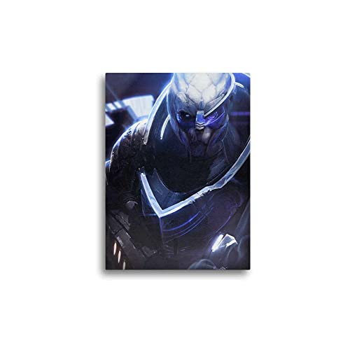 DEVplus Mass Effect Poster Erzengel Klein Leinwanddruck Canvas Print 28 x 38 cm von DEVplus