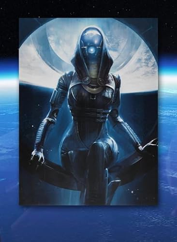 DEVplus Mass Effect Tali Small Canvas Print EU von DEVplus