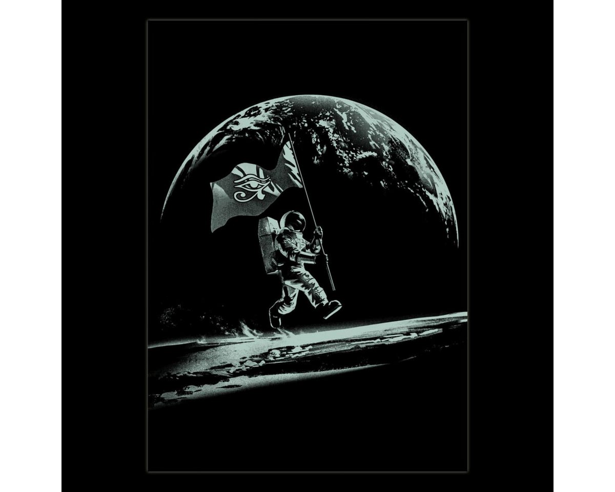 DEVplus Poster Humankind Poster Glow in the Dark Astronaut von DEVplus