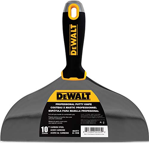 DEWALT 10-Inch Putty Knife | Carbon Steel w/Soft Grip Handle | DXTT-2-156 von DEWALT