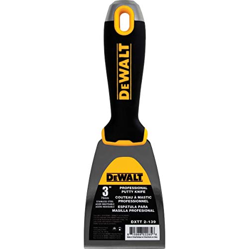 DEWALT 3" Putty Knife | Stainless Steel w/Soft Grip Handle | DXTT-2-139 von DEWALT