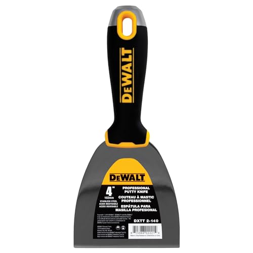 DEWALT 4" Putty Knife | Stainless Steel w/Soft Grip Handle | DXTT-2-140 von DEWALT