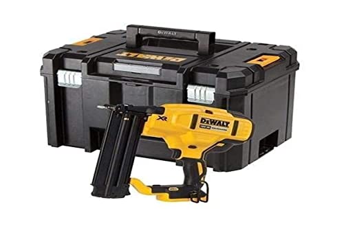 DEWALT Brad de Acabado sin escobillas XR 18V sin cargador/batería 18Ga para clavos de 1,25mm diámetro y 15-54mm largo Multicolor von DEWALT