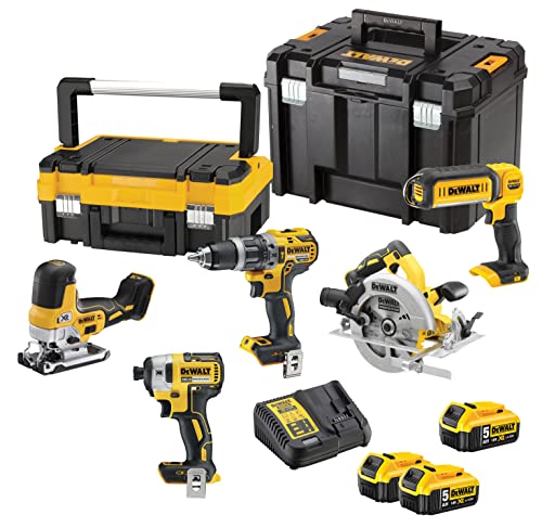 DEWALT DCK500P3T-QW 18V XR Maschinenkit 5 Teile in TSTAK DEWALT DCK500P3T-QW 18V XR Maschinenkit 5 Teile in TSTAK von DEWALT