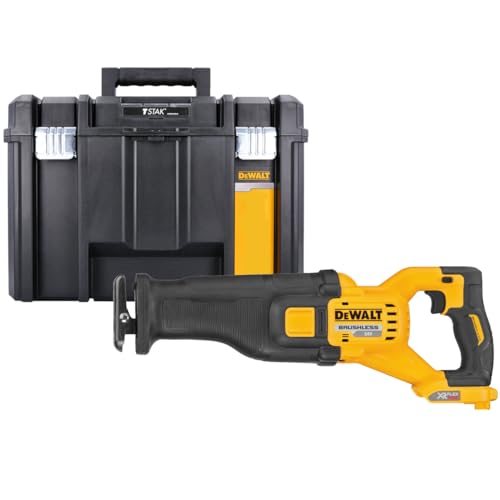 DEWALT DCS389NT-XJ Akku-Säbelsäge DCS389NT 54,0 Volt, 54 V, Gelb-Schwarz, DCS389NT-XJ-Sierra Sable sin escobillas XR FLEXVOLT 54V, DEWALT DCS389NT-XJ - Sierra Sable sin escobillas XR FLEXVOLT 54V von DEWALT