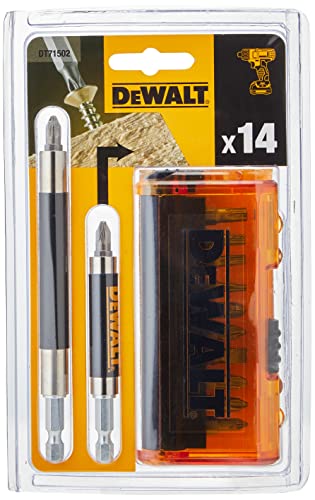 DEWALT DT71502-QZ Screwdriving Set 14 Piece Black/Yellow von Dewalt