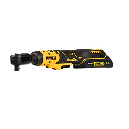 DEWALT Dewa Akku-Ratsche, 1/2", 18V / 2Ah | DCF512D1G-QW von DEWALT