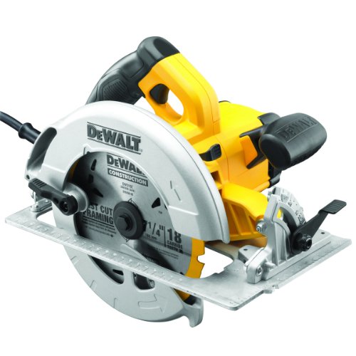 DEWALT Precision Circular Saw & Kitbox 190mm 1600W 240V, DWE575K-GB, Yellow von Dewalt