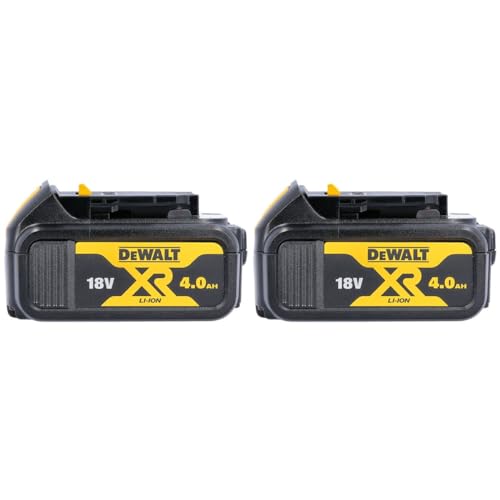 Dewalt 2 x DCB182 18V 4Ah XR Li-Ion Akku (2 Stück) 18V von DEWALT