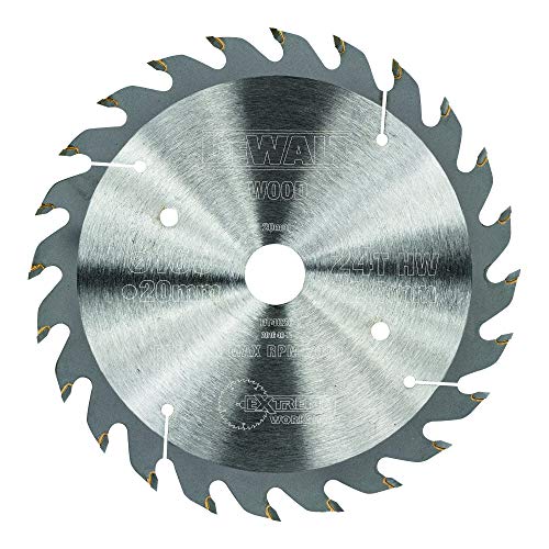 DEWALT DT4026-QZ - Hoja para sierra circular portátil 165x20mm 24D von DEWALT