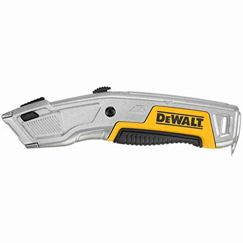DeWALT Arbeitsmesser mit einziehbarer Klinge DWHT10054-0, Taschenmesser, Cutter, Hebel für Nägel und Klammern von DeWalt