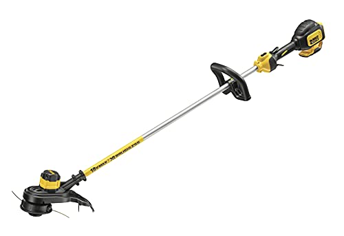 DEWALT Akku-Rasentri mmer (18 Volt, bürstenlos, 30 cm Schnittbreite, zwei-Stufen-Elektronik, Bumb-Feed Fadenverlängerung, für große Flächen und Gärten, Lieferung ohne Akku und Ladegerät) DCM561PB von DeWalt