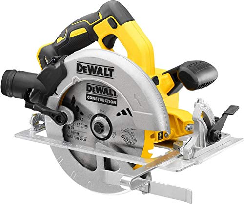 DeWalt DCS570N Kreissäge, 18 V, bürstenlos, XR, 184 mm, inklusive Sägeblatt, blank, DCS570N-XJ von DEWALT