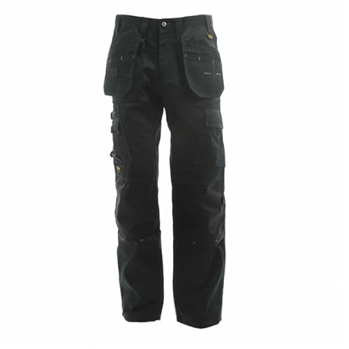 DeWalt Herren Arbeitshosen, Pro Tradesman Work Trouser, 32W x 29L, schwarz von Dewalt