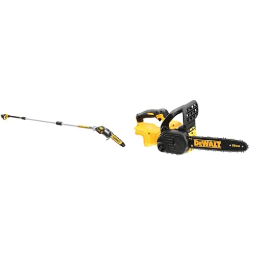 Dewalt 18V Akku-Hochentaster DCMPS567N & 18V XR Akku-Kettensäge DCM565N Dewalt 18V Akku-Hochentaster DCMPS567N & 18V XR Akku-Kettensäge DCM565N von DEWALT