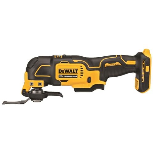 DEWALT ATOMIC 20 V MAX* Oszillierendes Werkzeug, kabellos, oszillierend, nur Werkzeug (DCS354B) DEWALT ATOMIC 20 V MAX* Oszillierendes Werkzeug, kabellos, oszillierend, nur Werkzeug (DCS354B) von DEWALT