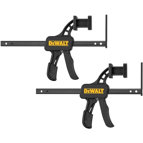 DEWALT DWS5026-XJ Schnellspanner/Schnellspannzwinge (für Führungsschienen, 1 Paar, passend für DWS5021, DWS5022 und DWS5023) von DEWALT