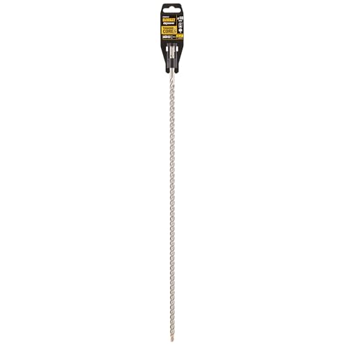 DEWALT SDS Plus Hammerbohrer/Schlagbohrer EXTREME 2 (10x600x550 mm, für den Dauereinsatz in härtestem Beton, Mauerwerk, Natur- und Kusntstein) DT9546-QZ von DEWALT