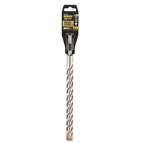 Dewalt SDS-Plus Hammerbohrer/Schlagbohrer EXTREME 2 (20x300x250 mm, für den Dauereinsatz in härtestem Beton, Mauerwerk, Natur- und Kusntstein) DT9598-QZ von DEWALT