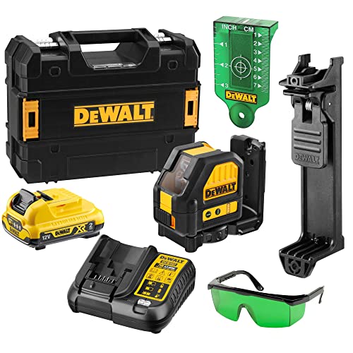 Dewalt dce088d1g 0,8 V selbstnivellierende Kreuz Line grün Laser von Dewalt