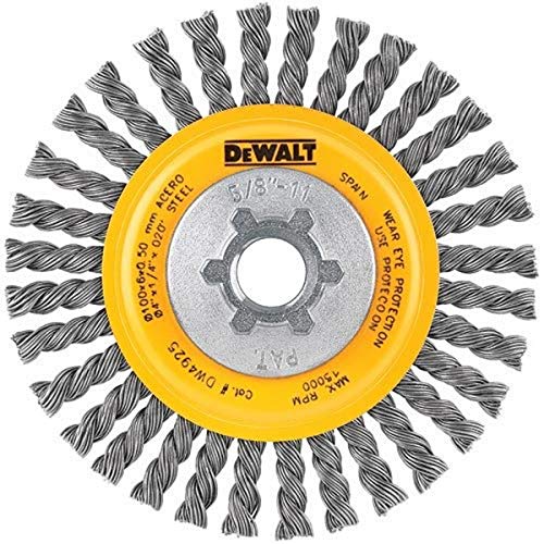Dewalt dw49201 12,7 cm von 5/8-inch-11 HP Saite: 0,020, Carbon Stringer Draht Rad von DEWALT