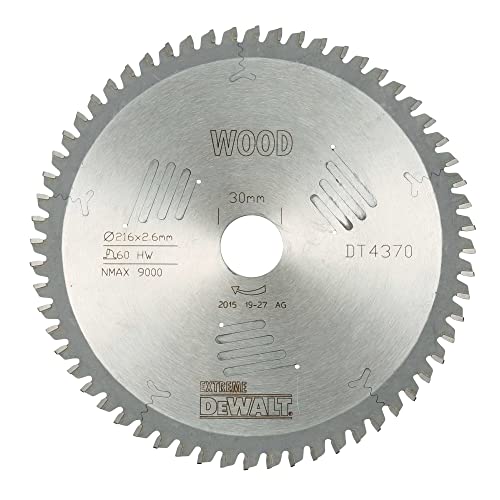 DeWalt DT4370-QZ - Hoja para sierra circular estacionaria 216x30mm 60D von Dewalt