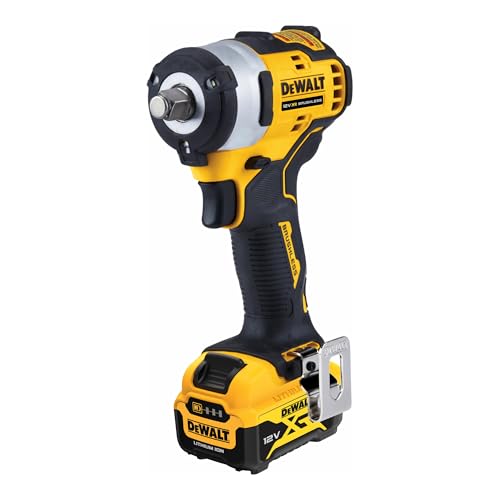 Llave Impacto sin escobillas XR 12V 1/2" 340Nm con 2 baterías Li-Ion 5Ah y maletín TSTAK Llave Impacto sin escobillas XR 12V 1/2" 340Nm con 2 baterías Li-Ion 5Ah y maletín TSTAK von DEWALT