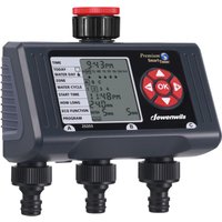 Dewenwils - Bewässerungscomputer mit 3 Ausgängen, 4 Programme je Zone, Automatisch, wetterfest von DEWENWILS