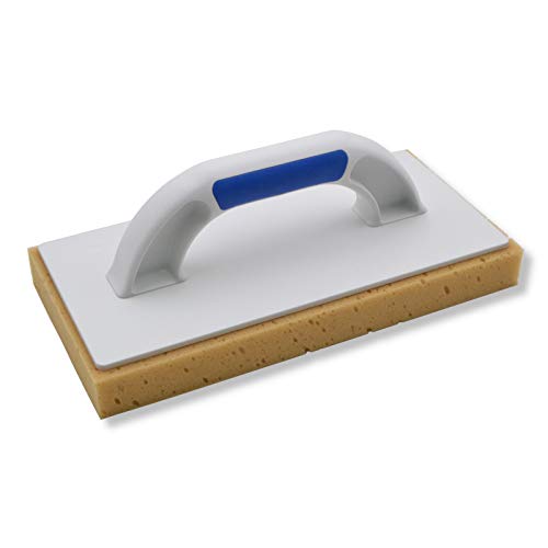 DEWEPRO® Schwammbrett 280x140mm - Fliesenschwamm mit 30mm starker Schwammauflage - Schwamm für die Fliesenreinigung von DEWEPRO