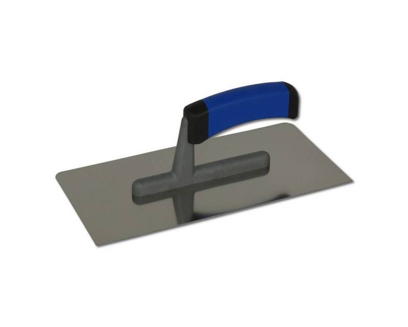 DEWEPRO Glättekelle DEWEPRO Glättekelle PROFI 270x130mm abgerundetes Edelstahlblatt von DEWEPRO
