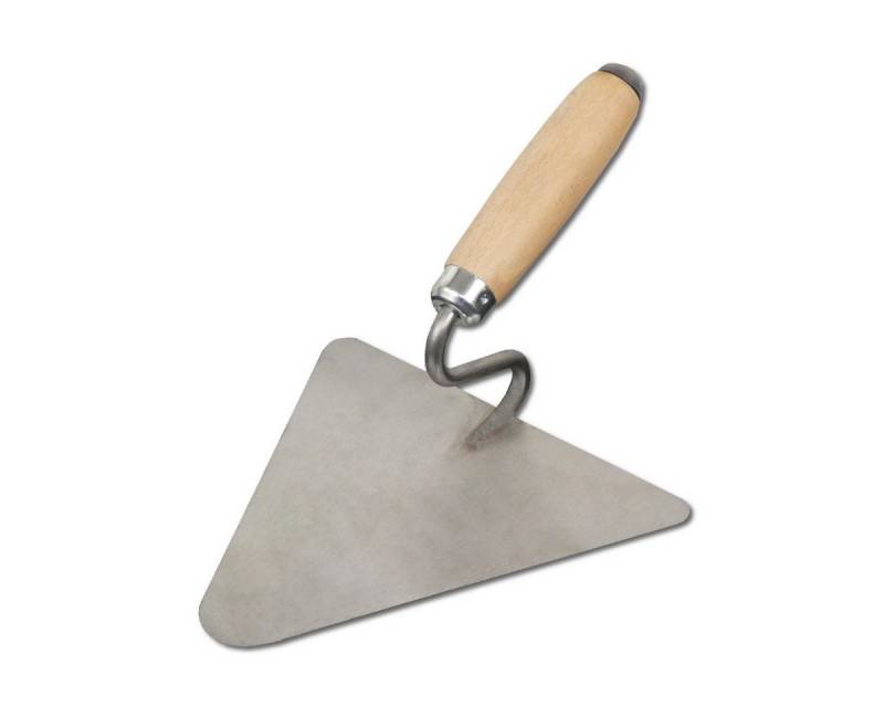 DEWEPRO Maurerkelle Berliner Maurerkelle, Dreieckskelle Edelstahl u. Holzgriff, 200x190mm DEWEPRO Maurerkelle Berliner Maurerkelle, Dreieckskelle Edelstahl u. Holzgriff, 200x190mm von DEWEPRO