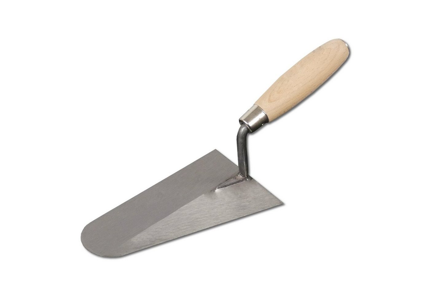 DEWEPRO Maurerkelle Italienische Maurerkelle Stahl - halbrund 200mm von DEWEPRO