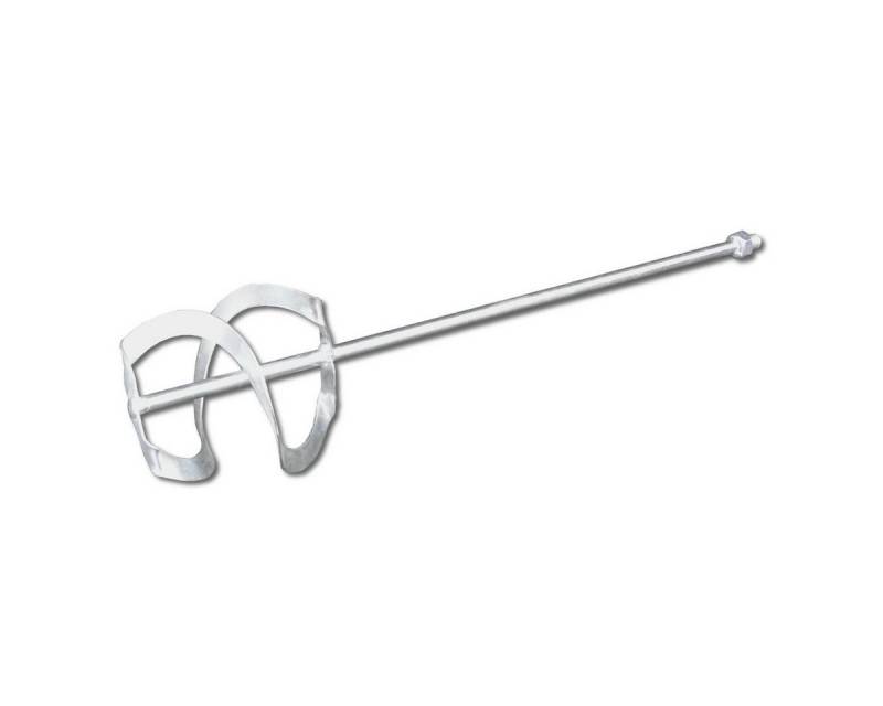 DEWEPRO Rührstab Wendelrührer Spiralform verzinkt M-14-Aufn., Rührquirl ø140x600mm, Ø 14 mm, L: 60 cm von DEWEPRO