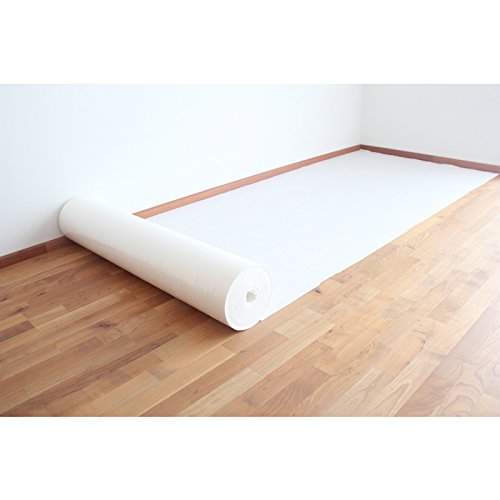 DEWEPRO® selbstklebendes Schutzvlies 1m x 25m - 120g/m² - Treppenschutz Vlies, Malervlies, Abdeckvlies bei Renovierungen, Umzüge und Malerarbeiten DEWEPRO® selbstklebendes Schutzvlies 1m x 25m - 120g/m² - Treppenschutz Vlies, Malervlies, Abdeckvlies bei Renovierungen, Umzüge und Malerarbeiten von DEWEPRO