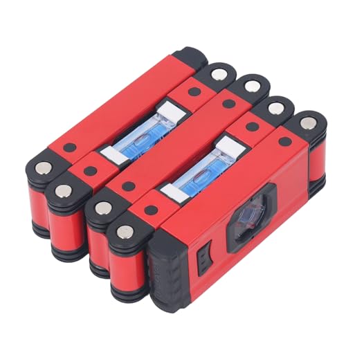 DEWIN 28 Zoll Faltbares Lineal Lineal Hohe Genauigkeit Multifunktionales Blasenspiegel -Messwerkzeug für Rohre Treppenwinkel DEWIN 28 Zoll Faltbares Lineal Lineal Hohe Genauigkeit Multifunktionales Blasenspiegel -Messwerkzeug für Rohre Treppenwinkel von DEWIN