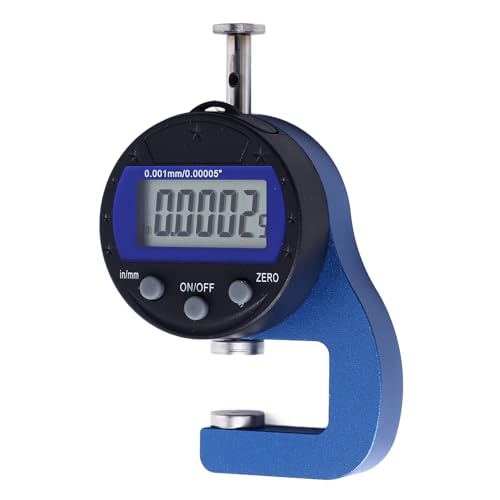 DEWIN Digitales Dickenmessgerät, Elektronisches Dickenmessgerät Mit 0,001 Mm Auflösung Für Die Messung von DEWIN