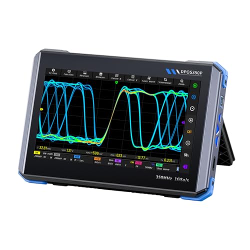 DEWIN Digitales Oszilloskop, DPOS350P 4-in-1 350mHz 1GSPS Tablet-oszilloskop Signalgenerator Spektrumanalysator Frequenzganganalysator DEWIN Digitales Oszilloskop, DPOS350P 4-in-1 350mHz 1GSPS Tablet-oszilloskop Signalgenerator Spektrumanalysator Frequenzganganalysator von DEWIN