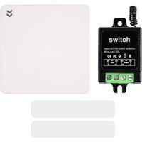 Drahtloser Haushaltsfernbedienungsschalter rf 433 MHz Smart Light Wandpaneelschalter AC100-240V 10A - Dewin von DEWIN