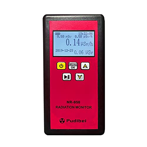 DEWIN EMF-Messgerät, tragbarer Nuklearstrahlungsdetektor, LCD-Display, Haushalt, radioaktiver Tester, Geigerzähler(NR-950) von DEWIN