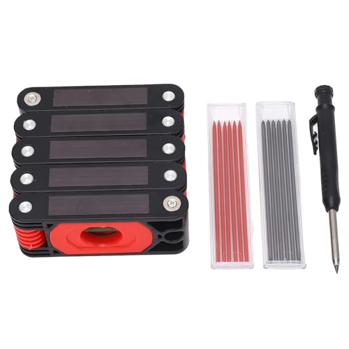 DEWIN Faltbarer Level Deep Hole Bleistift Set Multifunktional Fester Mechanischer Bleistift Falten Sie die Holzbearbeitung für Tischlerholzhersteller Fabrikatoren Messen von DEWIN