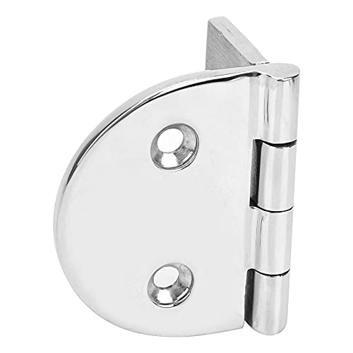 DEWIN Flip -Türscharniere Edelstahl Scharnier Runden Kopfspiegel Polierhome -Tür -Installieren von Werkzeug 80x64x4,5 Mm für Möbelschrank Küchenschrank Schrank Schublade Tisch von DEWIN
