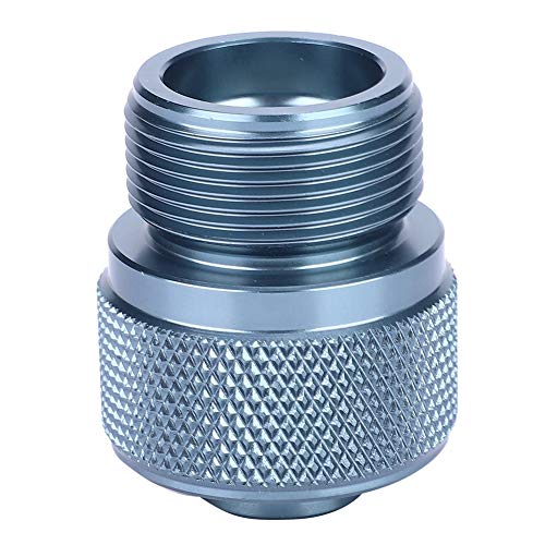 DEWIN Gasadapter, Adapter for Camping Gaskanister Konverterventil Flachkanister auf 1L Gastankadapter von DEWIN