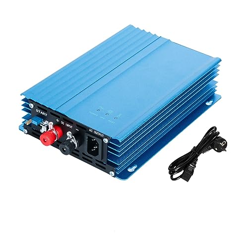 DEWIN Grid Tie Inverter, Netzeinspeisung Wechselrichter 500W MPPT Grid Tie Micro Inverter for Solar-PV-Module 12V Einstellbare Batterieentladung (AC 220V) von DEWIN