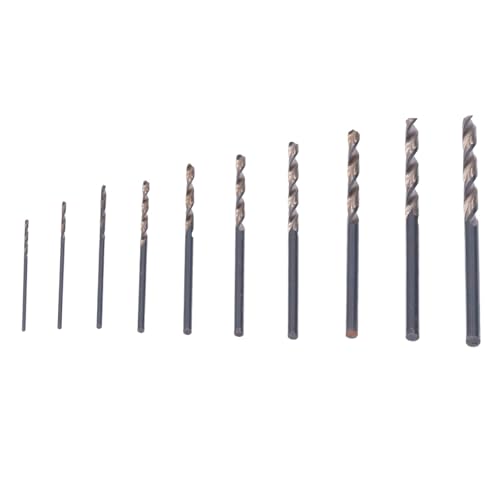 DEWIN 0.8‑3.0mm HSS Bohrer Set, 10pcs HSS Spiralbohrer Mini-Drehungen Bohren Schnitzen Lochen Multifunktional für Holz Plastik Bodhi Olivengrube Walnuss-Bienenwachsholz DEWIN 0.8‑3.0mm HSS Bohrer Set, 10pcs HSS Spiralbohrer Mini-Drehungen Bohren Schnitzen Lochen Multifunktional für Holz Plastik Bodhi Olivengrube Walnuss-Bienenwachsholz von DEWIN