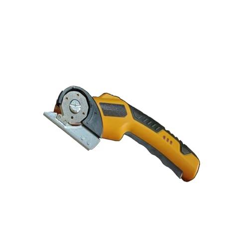 DEWIN Kartonschneider Elektrisch，230 U/min Elektrische Schere mit 2 Scherblade und 4,2 V-Lithium Akku USB -Ladungsdesign für Stoffe Leder und Blech Entwickelt 20.5×3.5×4.0cm von DEWIN